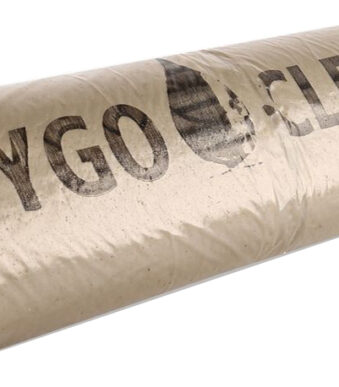 HYGOCLEAN afvalzak, transparant, 120 liter, van LDPE, 45 my