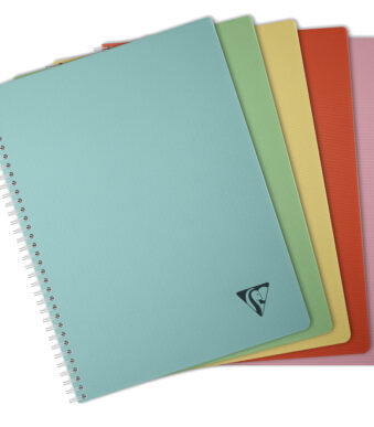 Clairefontaine spiraalschrift LINICOLOR A4, gesorteerd