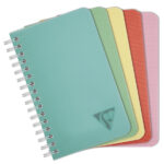Clairefontaine spiraalschrift LINICOLOR, 90 x 140 mm, gesorteerd