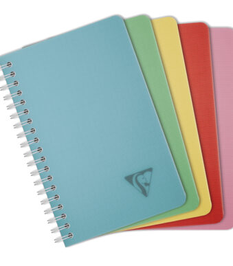 Clairefontaine Spiraalschrift LINICOLOR, 110 x 170 mm, gesorteerd