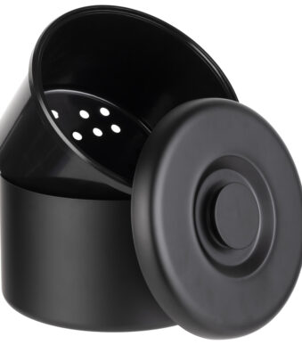 APS Arctic koelbox, PS/aluminium, 6 liter, zwart