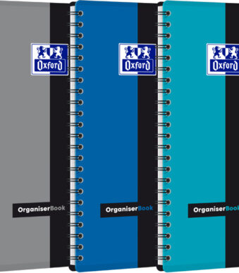 Oxford Studentenschrift 'ORGANISERBOOK', A4+, gelinieerd