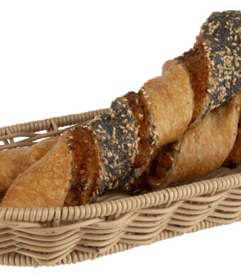 APS Broodmand COVE, ovaal, 280 x 160 mm, beige