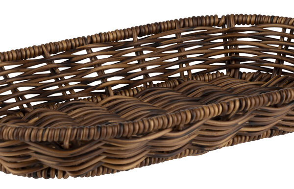 APS Broodmand COVE, ovaal, 280 x 160 mm, bruin