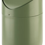 APS Tafel afvalbak SNAP, roestvrij staal, groen