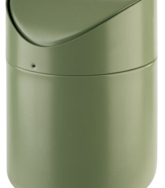 APS Tafel afvalbak SNAP, roestvrij staal, groen