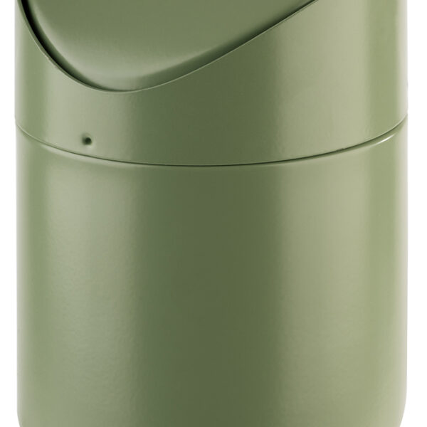 APS Tafel afvalbak SNAP, roestvrij staal, groen