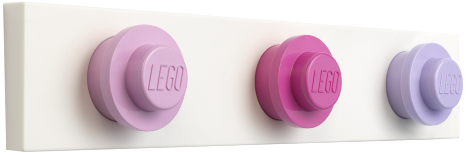 LEGO wandkapstok met 3 haken LEGO wandkapstok met 3 haken