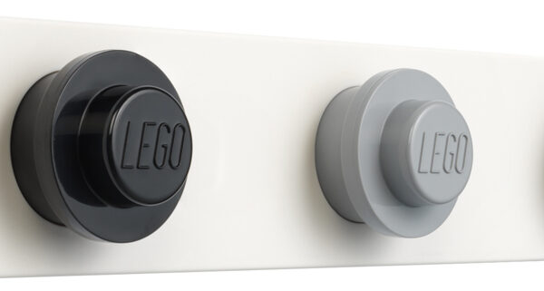 LEGO wandkapstok met 3 haken