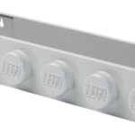 LEGO boekenrek BOOK RACK, breedte: 478 mm, grijs