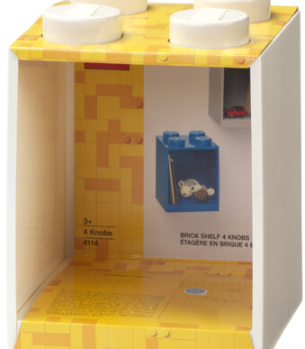 LEGO bouwsteenkast BRICK SHELF 4, breedte: 159 mm, wit