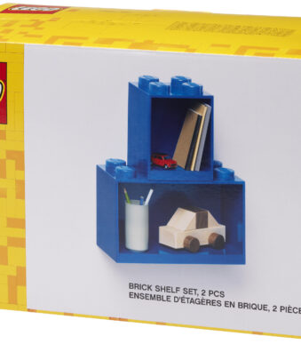 LEGO Baksteenplankset, 2-delig, blauw