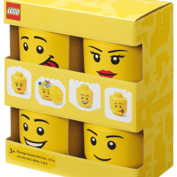 LEGO Mini Opberghoofden Set, 4-delig