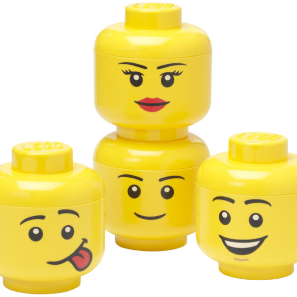 LEGO Mini Opberghoofden Set, 4-delig