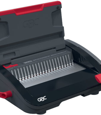 GBC Inbindmachine CombBind CB20, zwart/rood/zilver