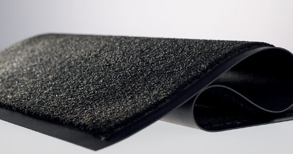 miltex Voetmat EAZYCARE RUSH, 600 x 900 mm, koolzwart