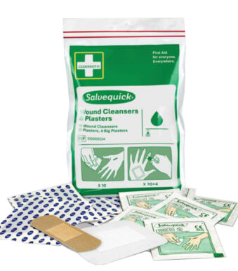 CEDERROTH Salvequick Wondreiniger & Pleisters, in zakje
