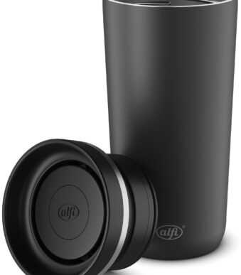 alfi isoleerbeker ISO COFFEE MUG PRO, 0,38 l, fluweelzwart