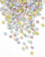 folia Mozaïeksteentjes PASTEL, 10 x 10 mm