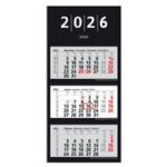 Herlitz 3-maanden wandkalender 2026