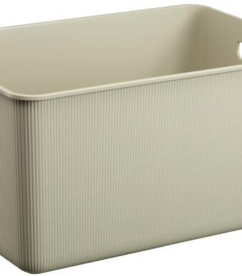 NHG Opbergbox AKITA STORAGE L, polypropyleen, lichtbeige