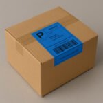 rillprint Rollen etiketten voor Zebra, 102 x 152 mm, blauw