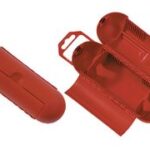 BACHMANN Kabelbox Kabel-Safe, kleur: rood, IP44