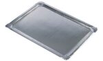 PAPSTAR serveerschaal, rechthoekig, 455 x 340 mm, zilver