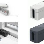 DURABLE Kabelbox CAVOLINE BOX S, kunststof, grijs