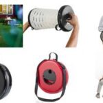 WEDO Uitschuifbare kruk SITTOGLOW, kunststof, rood