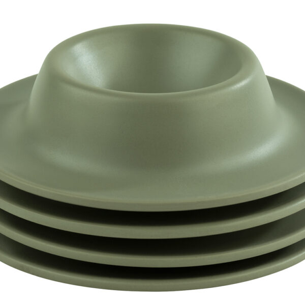 APS Eierdopjes EGGY, melamine, groen, set van 4 stuks