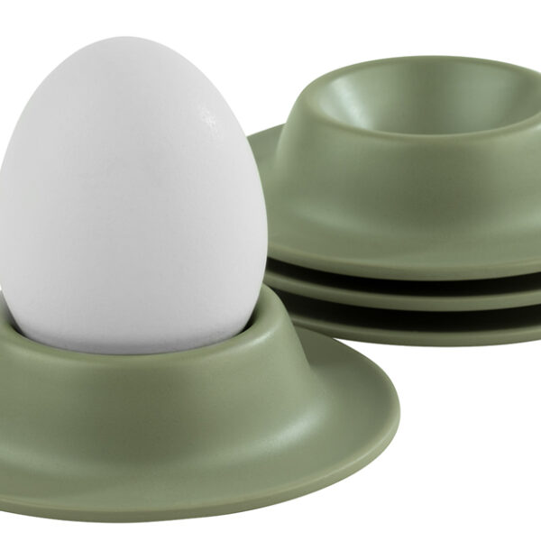 APS Eierdopjes EGGY, melamine, groen, set van 4 stuks