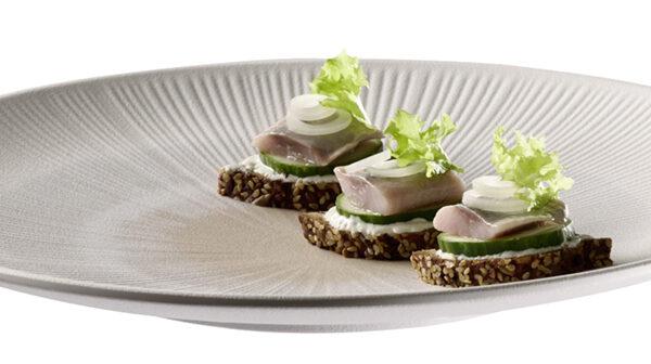 APS plat bord BLUSH, diameter: 330 mm, beige