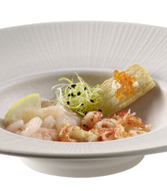 APS Pastabord BLUSH, diameter: 290 mm, beige