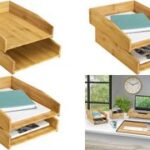 CEP Silva documentenbakken set, A4, van bamboe