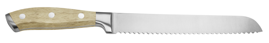 APS Broodmes, roestvrij staal/beukenhout, lengte: 340 mm