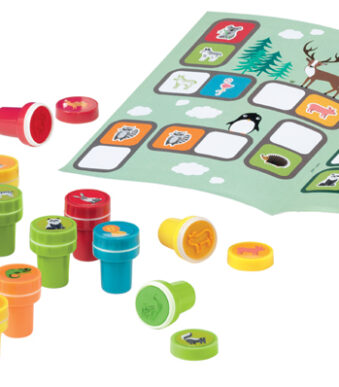 Maped Creativ stempelset 'DIEREN', in koffer