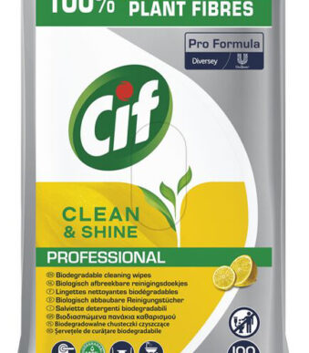 Cif Pro Formula Clean & Shine reinigingsdoekjes, 100 stuks