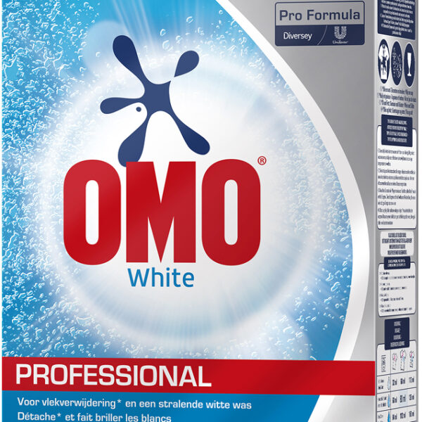 OMO Professional Waspoeder White, 140 wasbeurten, 7 kg