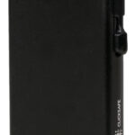 CLICKSAFE Pashouder met clickbutton & RFID-bescherming, zwart