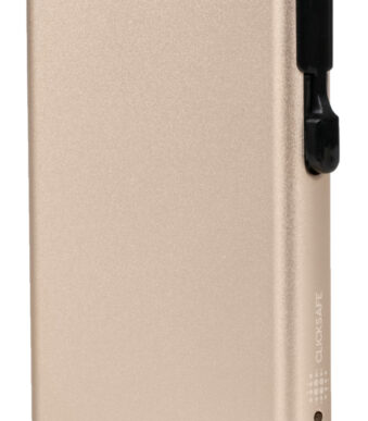 CLICKSAFE Pasjeshouder met clickbutton & RFID-bescherming