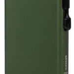 CLICKSAFE Pashouder met Clickbutton & RFID bescherming, groen
