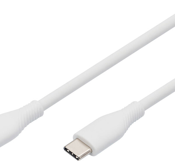 DIGITUS USB 2.0 Siliconen aansluitkabel, USB-C, 0,5 m, wit