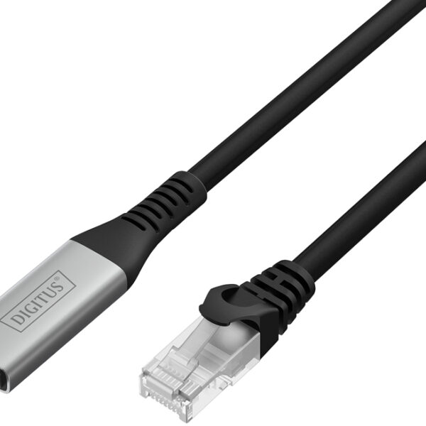 DIGITUS USB 3.2 Ethernet-kabel, USB-A naar RJ45, 2,0 m