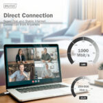 DIGITUS USB 3.2 Ethernet-kabel, USB-A naar RJ45, 2,0 m