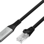 DIGITUS USB 3.2 Ethernetkabel, USB-C - RJ45, 3,0 meter