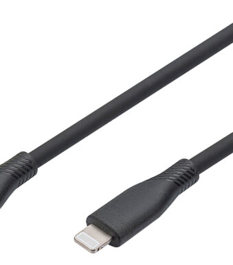 DIGITUS Siliconen aansluitkabel, USB-C naar Lightning, 0,5 m