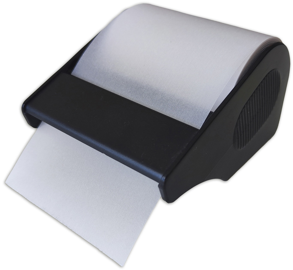 RNK Verlag transparante memoblaadjes op rol met dispenser RNK Verlag transparante memoblaadjes op rol met dispenser