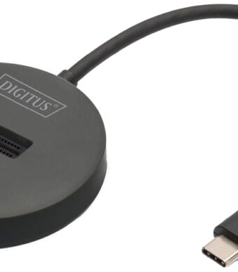 DIGITUS SSD Dockingstation, USB-C aansluiting, zwart