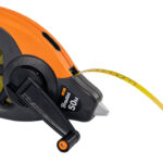 Bradas glasvezel rolmeetband met slinger, 6:1 verhouding, 50 meter